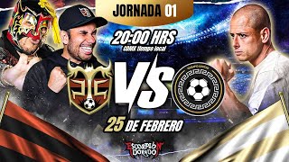 Americas Kings League Peluche Caligari vs Olimpo United Jornada 1 partido completo [upl. by Herrmann]