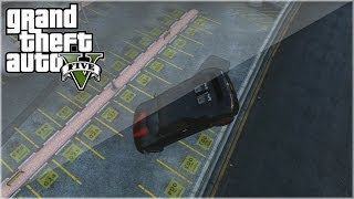 EPIC WAY To Park Your Car on GTA 5  GTA 5 Stunts [upl. by Aicena]