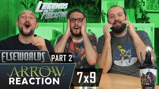 Arrow 7x9 quotElseworlds Part 2quot Reaction  Legends of Podcasting [upl. by Calva]