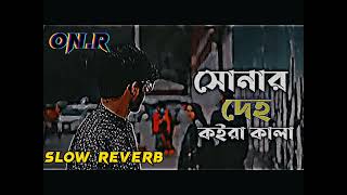 সোনার দেহ কইরা কালা  sonar deho koira kala  LoFi Music  sad song bangla music [upl. by Llain709]