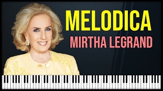 MELODICA Almorzando con Mirtha Legrand TUTORIAL con NOTAS [upl. by Beret]