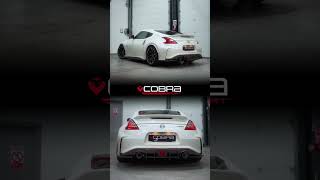 Pure Sound  Nissan 370Z Nismo V2  Cobra Sport Performance Exhaust YPipe Centre amp Rear Sections [upl. by Christan]