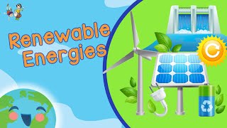 Renewable Energy For Kids Learning Videos For Kids [upl. by Aanas]