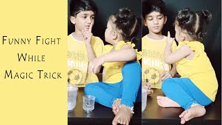 Milk Glass Magic Trick  funny fight at end  😂 shorts [upl. by Marissa520]