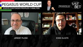 Eddie Olczyk Pegasus World Cup Contenders First Mission [upl. by Attecnoc]