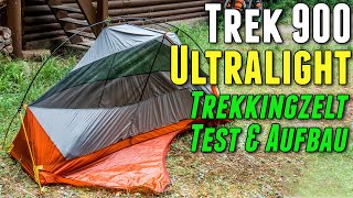 Trekkingzelt Trek 900 Forclaz MT900  Test amp Erfahrungen  Ultralight Zelt von Decathlon [upl. by Lothair603]