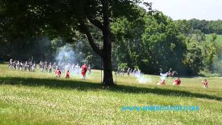 Monmouth Battlefield Reenactment 2014  NJ Discover [upl. by Venator]