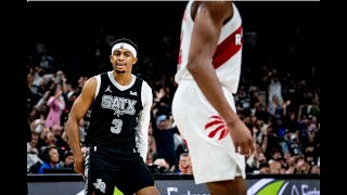 Highlights Keldon Johnsons 26 PTS 6 REB 3 AST vs TOR  202324 San Antonio Spurs [upl. by Macri906]