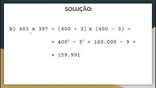 Produtos Notáveis  Produto da soma pela diferença de dois termos [upl. by Pheni]