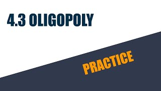 43 Oligopoly P [upl. by Lotti719]