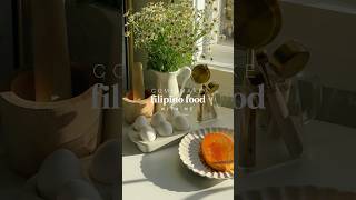 Lets make Filipino leche flan filipinofood dessertrecipe asmrfood thatgirl [upl. by Wiltz856]