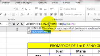 TUTORIAL DE REDONDEO EN EXCEL [upl. by Ettezil]