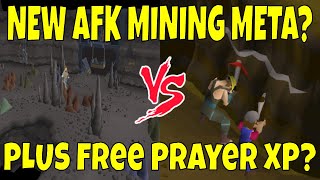 Motherlode vs Cam Torum Mine  OSRS AFK Mining Training [upl. by Clancy]