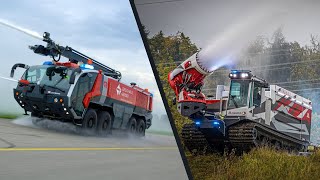 Top 10 Advanced FireFighting Vehicles from around the globe [upl. by Yorker]