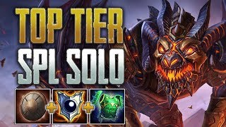 The SPL Beast Camazotz Solo Gameplay SMITE Conquest [upl. by Neitsirhc146]