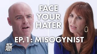 Feminist Debates Misogynist on MeToo and the Gender Pay Gap  Face Your Hater  New York Post [upl. by Tobie598]