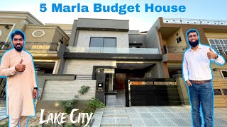 5 Marla House For Sale in Lake City Lahore  HT501  Budget House For Sale Properties Review By Ali [upl. by Jaime]