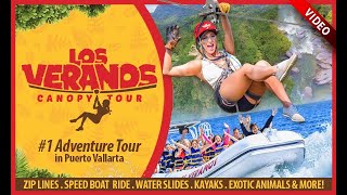 Los Veranos Canopy Tour  Official 2019 [upl. by Nniuq]