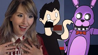 NEW FNAF FAN REACTS TO MARKIPLIER ANIMATED [upl. by Eylloh880]