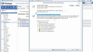 Starting With Kaseya K2  Deployment Packages [upl. by Nesnar193]