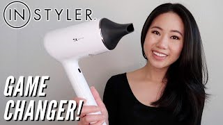 This Smart Hair Dryer Turns Off Automatically When Put Down  InStyler 7X Unboxing  Review [upl. by Ilahtan]