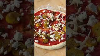 Einfaches PizzaRezept in 25 Sekunden 🍕 rezeptideen kochen [upl. by Ahtanaram388]