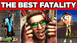 The BEST Fatality in EVERY Mortal Kombat Game [upl. by Eniamrahc]