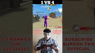 4 Finger Handcame Gameplay 1vs4  Poco X3 Pro 5G 945 fps 126Hz Max  18 Year Experience shorts [upl. by Emmery]