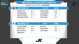 Walkerville A2 v Gepps Cross A2 [upl. by Treat]