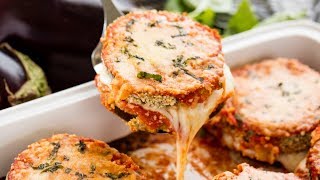 How to Make Baked Eggplant Parmesan  The Stay At Home Chef [upl. by Arrek]