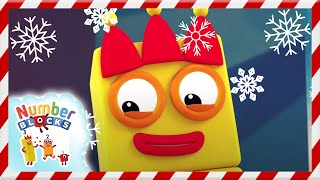 Christmas Advent Calendar  Three  Numberblocks Christmas 2022 Countdown [upl. by Aneeg356]