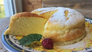 TORTA NUVOLA con YOGURT GRECO senza olio burro e senza Farina Torta allo Yogurt [upl. by Faith]