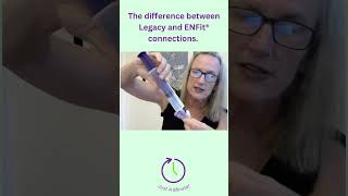 Just a MinuteHow an ENFit Tube Feeding Connection is Different [upl. by Colpin824]