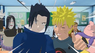 LA RENTREE DE NARUTO ET SASUKE  😅​🤣​ [upl. by Hestia43]