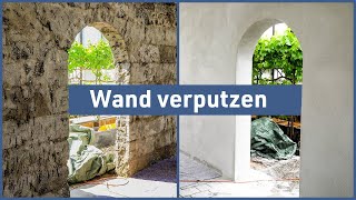 Wand verputzen [upl. by Renata]