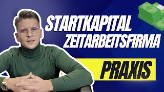 Zeitarbeitsfirma gründen ✅ Wirklich mit wenig Startkapital zum Erfolg 💼 [upl. by Norra]