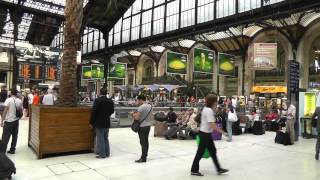 Paris vier Hauptbahnhöfe Gare de Lyon  Das Tor zum Süden  gate to the south [upl. by Rimidalg]