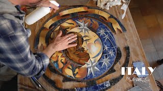 Mosaic Artists  Florence Italy  Italy Made With Love [upl. by Danforth]