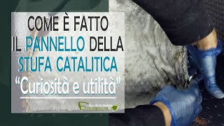 Come è fatto linterno del pannello catalitico della stufa a gas [upl. by Miltie7]