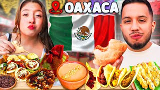 ULTIMATE OAXACA🇲🇽 FOOD TOUR🔥Mole Tamales Memelas amp More [upl. by Yves]