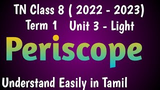 Periscope and its uses Class 8 Science Term 1 Unit 3 Light [upl. by Seligman]