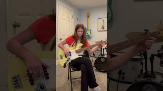 Cole Minor Blues by Jeff Jarvis with my fender Jazz Bass Honey [upl. by Jammal654]