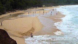 Dramatic footage of Big Beach BIG waves Maui August 2011 [upl. by Latia301]