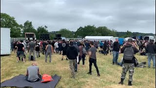 Illegal rave in France continues despite overnight clashes with police  AFP [upl. by Frantz106]