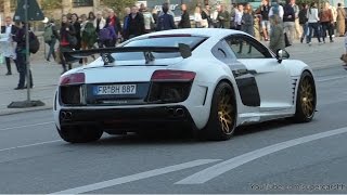 Audi R8 PD GT850 PriorDesign  Brutal Sounds [upl. by Norved]