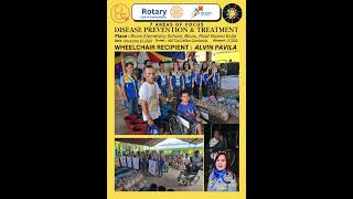 Book donation Rotary club of Ermita [upl. by Eedahs]