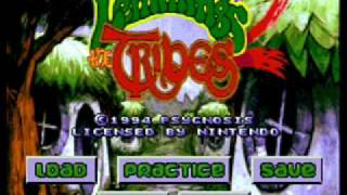 Lemmings 2 SNES Music  Outdoors Tribe [upl. by Bluefield]