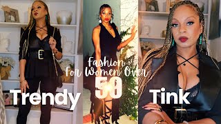 Styling 8 ALL BLACK Outfit Formulas  Women over 50 sexy date night  vacation fashion Ep 003 [upl. by Mahoney]