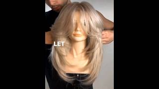 como hacer un corte en capas cabello mediano hairstyle hairtutorial cuthair haircut cortes [upl. by Sitoiganap]