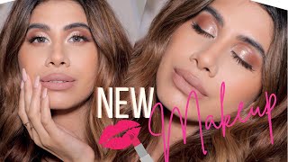 TRYING ALL NEW MAKEUP  First Impressions  Malvika Sitlani Aryan [upl. by Beutler263]